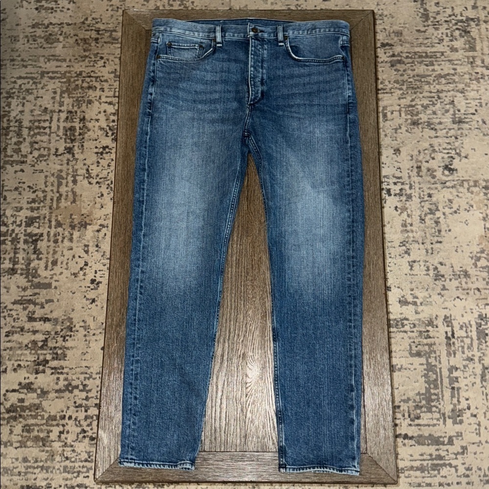 Rag & Bone Fit 2 Authentic Stretch Slim Fit Jeans Burgess Wash